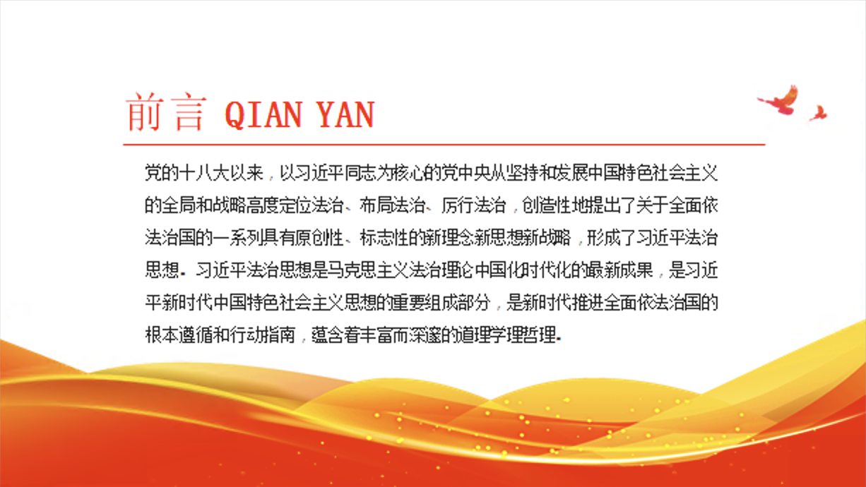 学习法治思想主题党课讲稿+PPT课件：准确把握法治思想的道理学理哲理