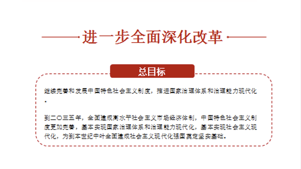 学习党的二十届三中全会公报要点速览党课PPT课件