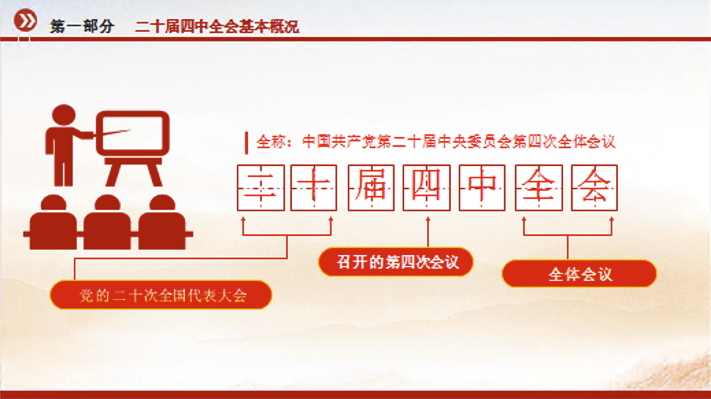 党课PPT：学习贯彻党的二十届四中全会精神，奋力开创中国式现代化实践新篇